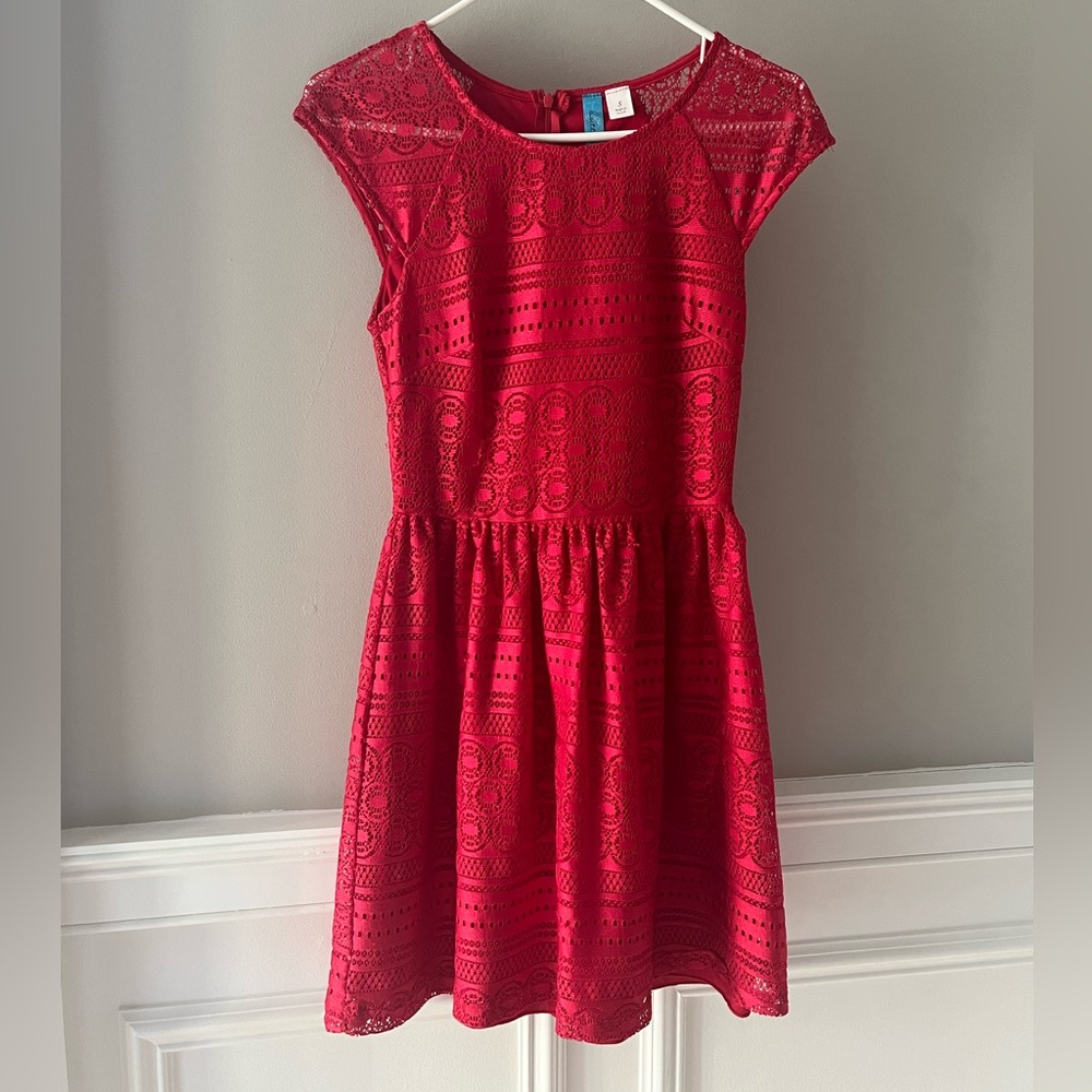 Lace juniors dress